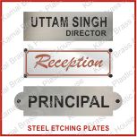 SS Stainless Steel Etching Plates